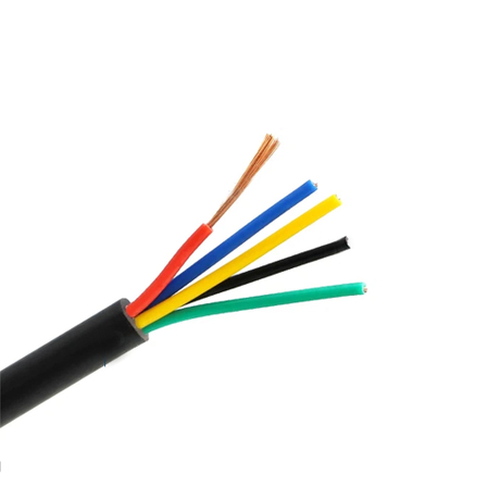 Fil électrique gainé de PVC flexible 
