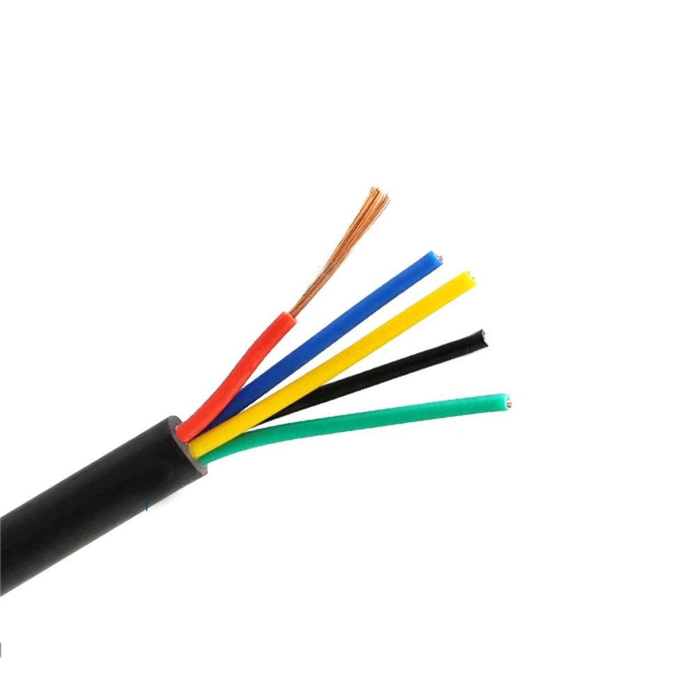 Fil électrique gainé de PVC flexible 
