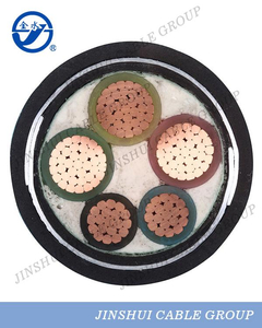 Câble d'alimentation blindé isolé XLPE