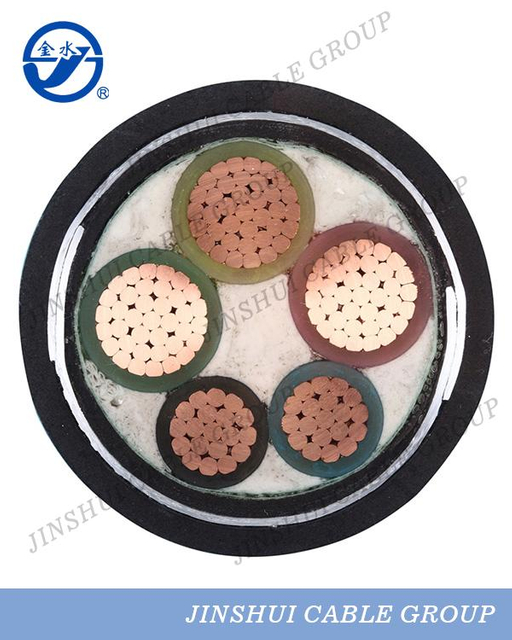 Câble d'alimentation blindé isolé XLPE