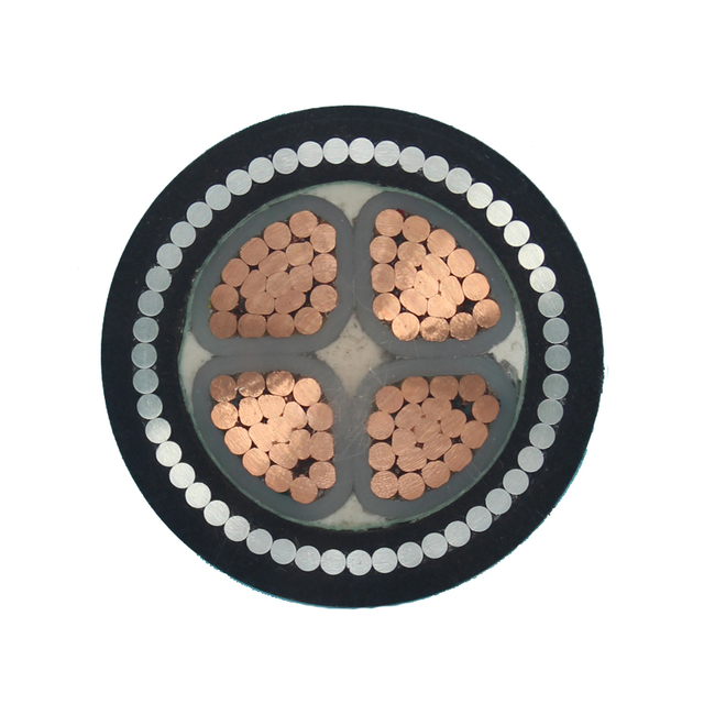 Câble blindé durable isolé par SWA par 1KV YJV pour la transmission de puissance