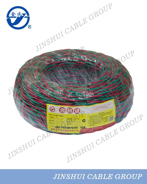 Fil flexible à joint torsadé isolé en cuivre PVC